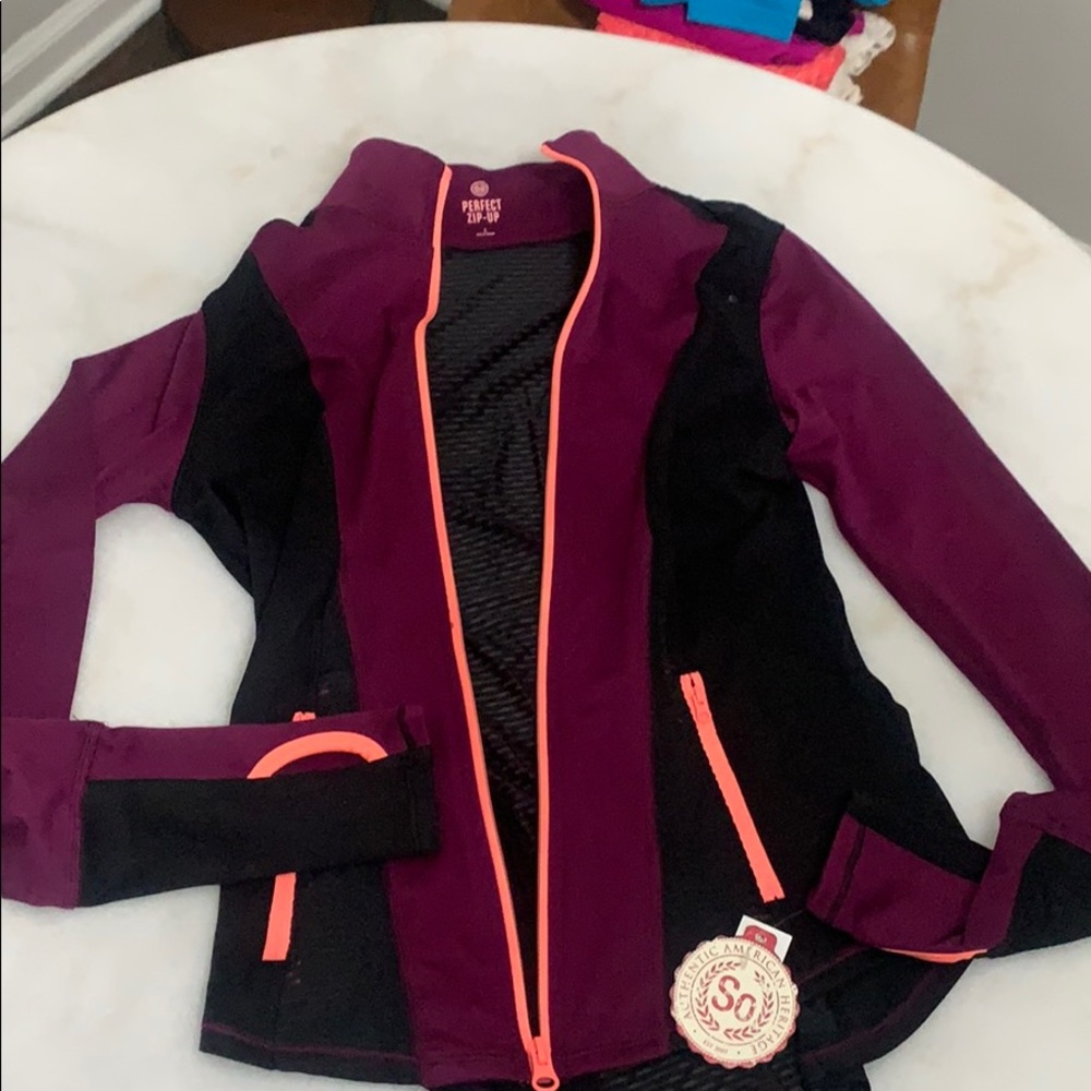 New with tags! Small Jacket with mesh back